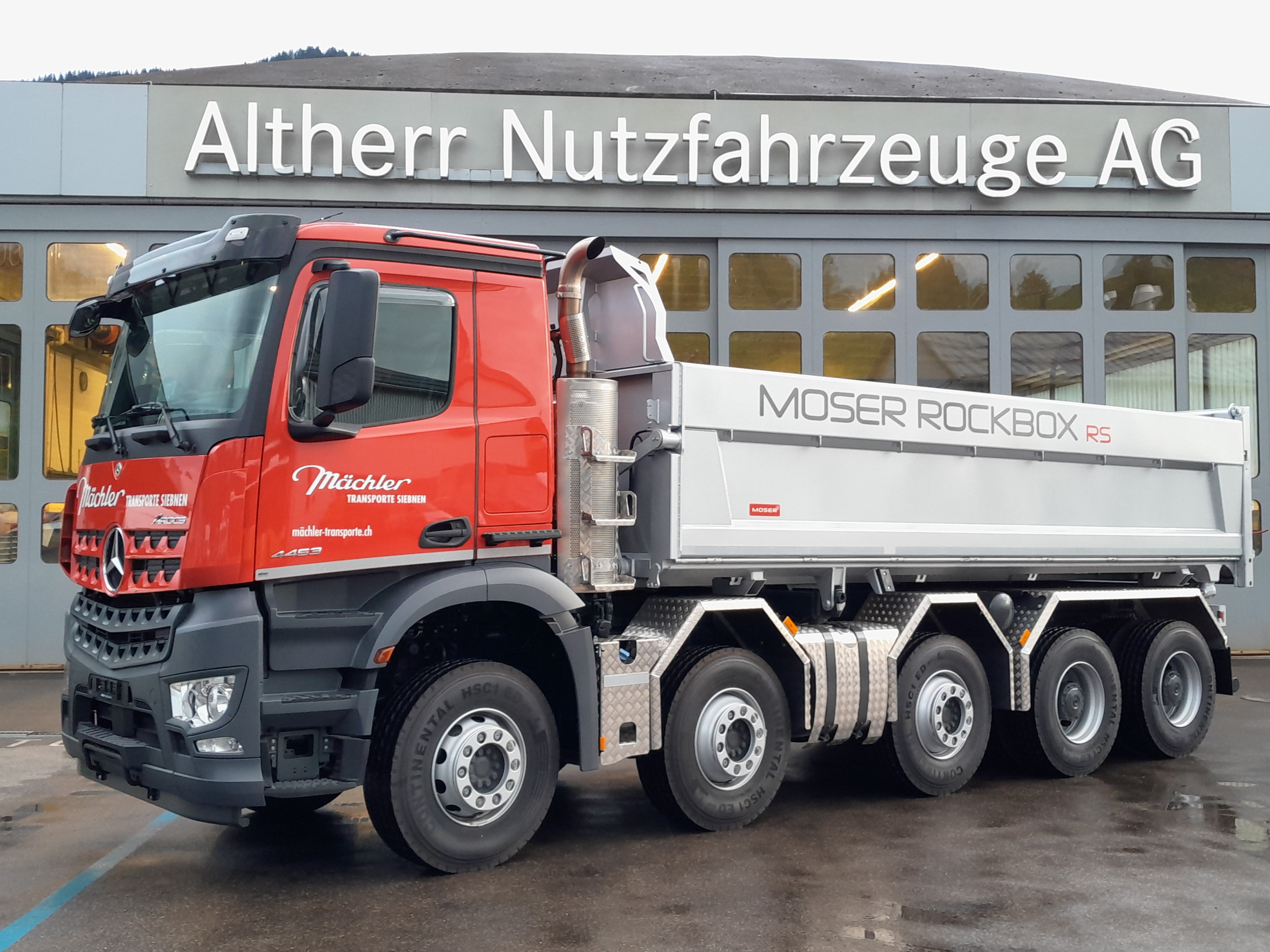 Mercedes Benz Arocs K Nla X M Chler Reisen Transporte